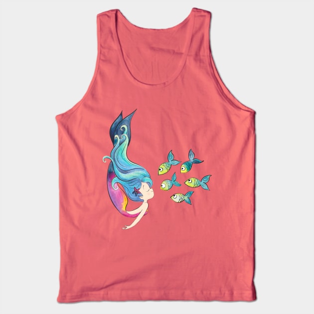 MerGazing Tank Top by Gingerlique